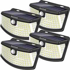 Aootek New solar lights 120 Leds upgraded with..
