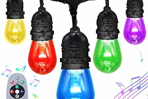 Fmix Color Changing Outdoor String Lights..