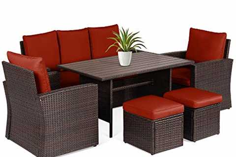 Best Choice Products 7-Seater Conversation Wicker ..