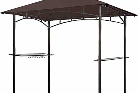 Eurmax 5x8 Grill Gazebo Shelter for Patio and..
