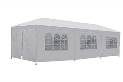 10'x30' White Outdoor Gazebo Canopy Wedding Party ..