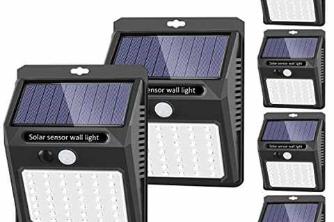 Solar Lights Outdoor [42 LED/3 Working Mode],..