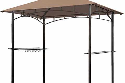 Eurmax 5x8 Grill Gazebo Shelter for Patio and..