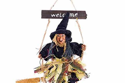 Shan-S Wall Hanging Witch Decorations Toys..