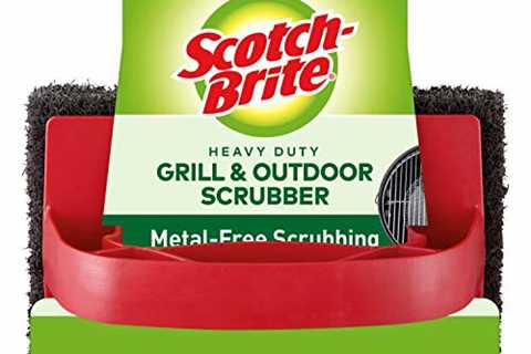 Scotch-Brite Heavy Duty Outdoor Scrubber, Ideal..