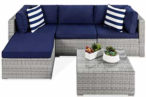 Best Choice Products 5-Piece Modular Outdoor Sofa ..
