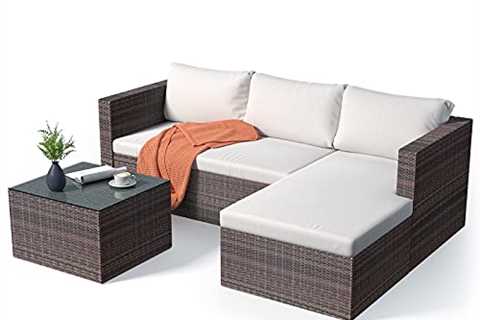 Qsun Outdoor Furniture All Weather Patio Sofa..