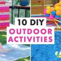 10 DIY Outdoor Activities and Backyard Games -..
