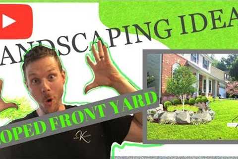 How to Landscape design FRONT YARD for beginners