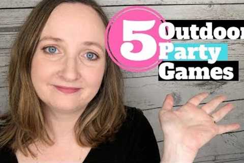 Outdoor Party Games for Kids - Team Building Games