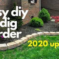 easy diy No Dig Border *2020 UPDATE*